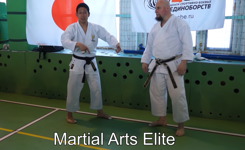 Shinji Nagaki Kumite Shotokan Karate
